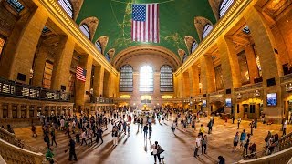 Walking Tour of Grand Central Terminal — New York City 【4K】🇺🇸 [upl. by Anibas59]