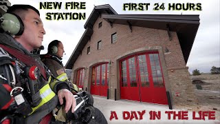 First 24 Hours in a New Fire Station  A Day in the Life [upl. by Richarda]