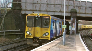 Half an Hour at 216  Birkenhead North Station 1022017  Class 507 508 terminus [upl. by Aenea558]