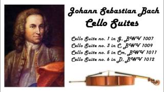 Johann Sebastian Bach  Cello suites in 432 Hz great for reading or studying [upl. by Aidnic940]